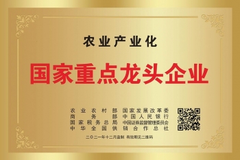 農(nóng)業(yè)產(chǎn)業(yè)化國家重點(diǎn)龍頭企業(yè)